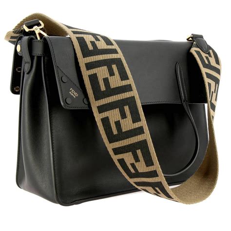 fendi black small bag|fendi black crossbody bag.